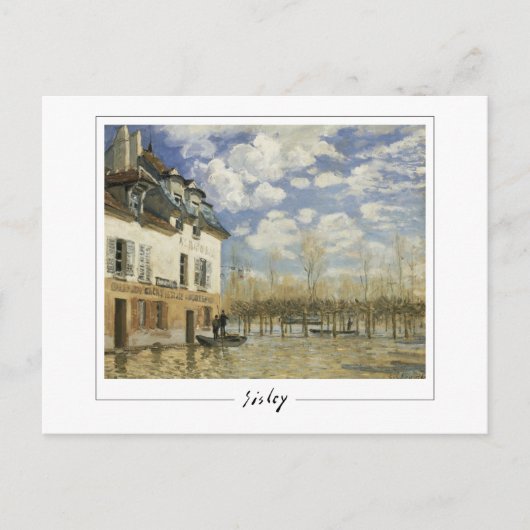 Alfred Sisley #17 - Fine Art Briefkaart (Voorkant)