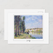 Alfred Sisley #19 - Fine Art Briefkaart (Voorkant / Achterkant)