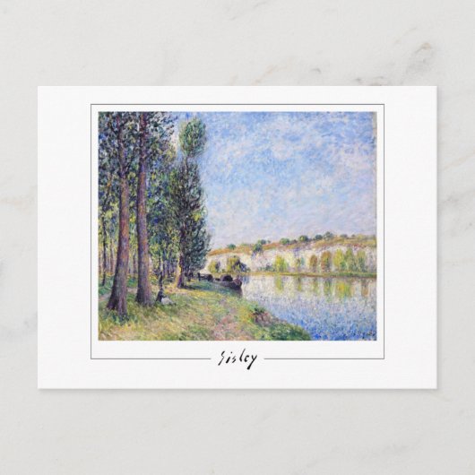 Alfred Sisley #19 - Fine Art Briefkaart (Voorkant)