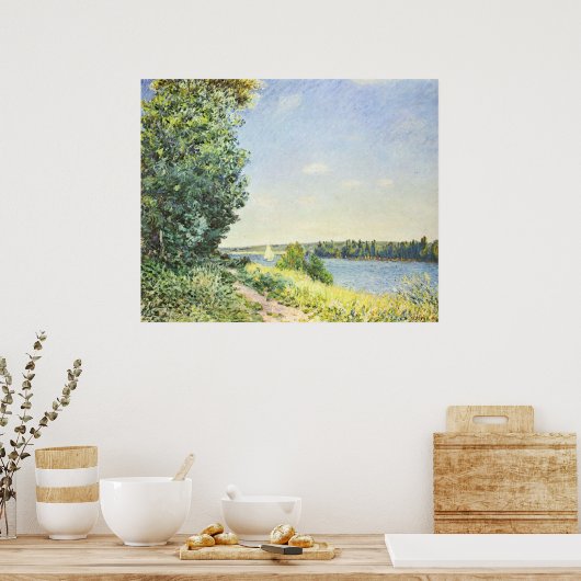 Alfred Sisley 2 Poster (Keuken)