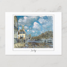 Alfred Sisley #316 - Kunstmatig Briefkaart