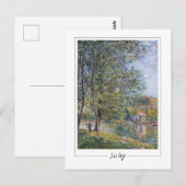 Alfred Sisley #345 - Kunstkaart Briefkaart (Voorkant / Achterkant)
