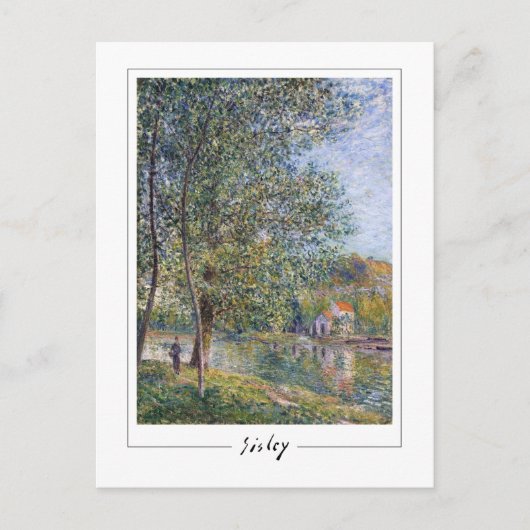 Alfred Sisley #345 - Kunstkaart Briefkaart (Voorkant)
