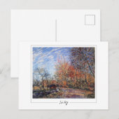 Alfred Sisley #372 - Kunstkaart Briefkaart (Voorkant / Achterkant)