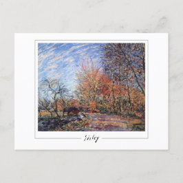 Alfred Sisley #372 - Kunstmatig Briefkaart