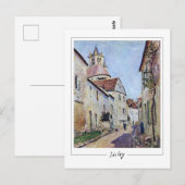 Alfred Sisley #476 - Kunstkaart Briefkaart (Voorkant / Achterkant)