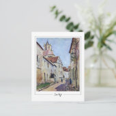 Alfred Sisley #476 - Kunstmatig Briefkaart (Staand voorkant)