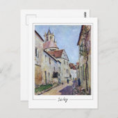 Alfred Sisley #476 - Kunstmatig Briefkaart (Voorkant / Achterkant)