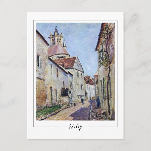 Alfred Sisley #476 - Kunstmatig Briefkaart (Voorkant)