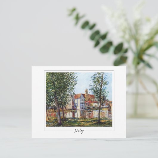 Alfred Sisley #579 - Fine Art Briefkaart (Staand voorkant)