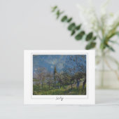 Alfred Sisley #5 - Fine Art Briefkaart (Staand voorkant)