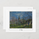 Alfred Sisley #5 - Fine Art Briefkaart (Voorkant / Achterkant)