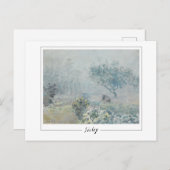 Alfred Sisley #8 - Fine Art Briefkaart (Voorkant / Achterkant)