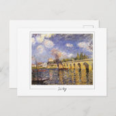 Alfred Sisley #90 - Fine Art Briefkaart (Voorkant / Achterkant)