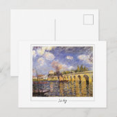 Alfred Sisley #90 - Kunstkaart Briefkaart (Voorkant / Achterkant)
