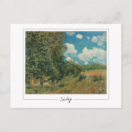 Alfred Sisley #9 - Fine Art Briefkaart (Voorkant)