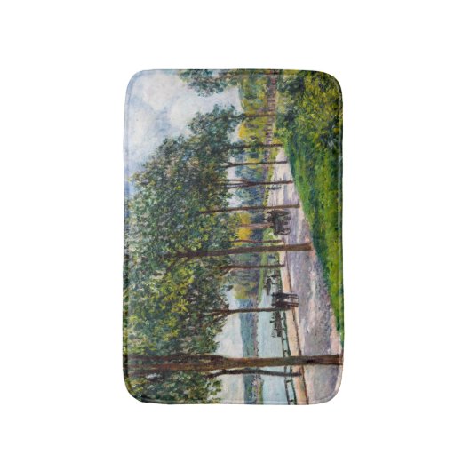 Alfred Sisley - Allee of Chestnut Trees Badmat (Voorkant Verticaal)