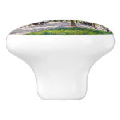 Alfred Sisley - Allee of Chestnut Trees Keramische Knop (Zijkant)