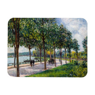 Alfred Sisley - Allee of Chestnut Trees Magneet