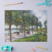 Alfred Sisley - Allee of Chestnut Trees Tissuepapier (Craft)