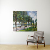 Alfred Sisley - Allee of Chestnut Trees Wandkleed (In Situ (horizontaal))
