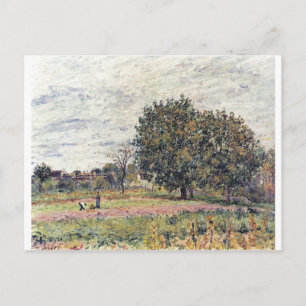 Alfred Sisley - Anfang Oktober 1882 Oil Print Briefkaart