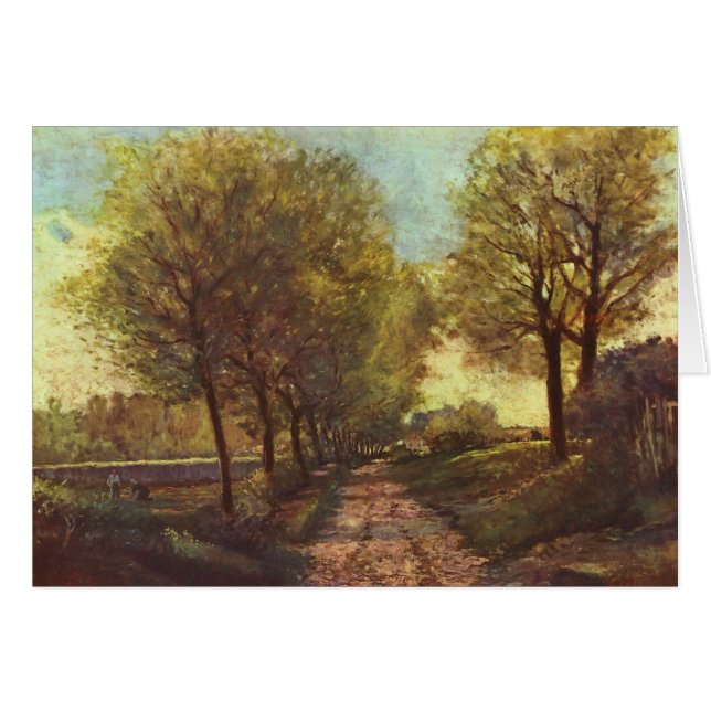 Alfred Sisley Avenue of Trees (Voorkant Horizontaal)