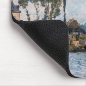 Alfred Sisley - Botens bij de sluis in Bougival Muismat (Hoek)