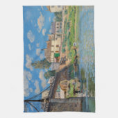 Alfred Sisley - Brug bij Villeneuve-la-Garenne Theedoek (Verticaal)