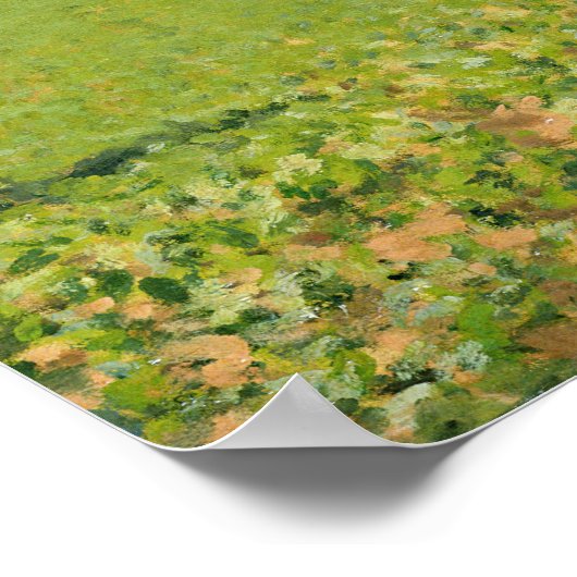 Alfred Sisley | Cornfield Poster (Hoek)