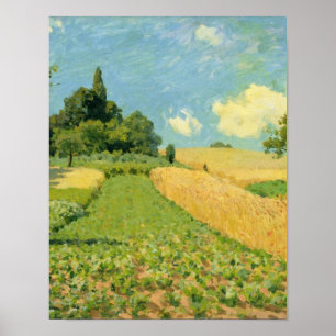 Alfred Sisley   Cornfield Poster
