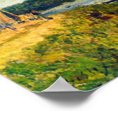 Alfred Sisley - De banken van de Oise Poster (Hoek)