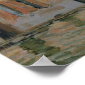 Alfred Sisley | De boot in de overstroming, Port-M Poster (Hoek)