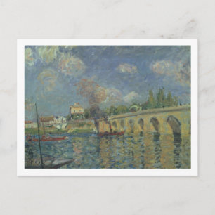 Alfred Sisley De brug Briefkaart
