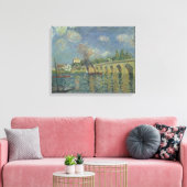 Alfred Sisley | De brug Canvas Afdruk (Insitu (Woonkamer))