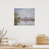 Alfred Sisley | De brug in Moret-sur-Loing Poster (Keuken)