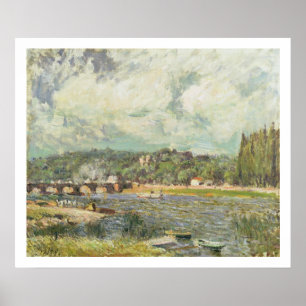 Alfred Sisley   De brug in Sevres Poster
