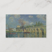 Alfred Sisley | De brug Visitekaartje (Achterkant)