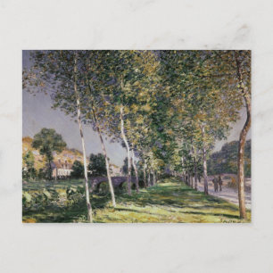 Alfred Sisley de Gang Briefkaart