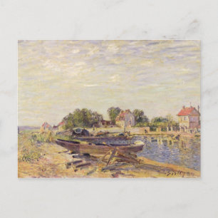 Alfred Sisley De Loing in Saint-Mammes Briefkaart