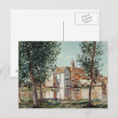 Alfred Sisley | De Loing te Moret Briefkaart (Voorkant / Achterkant)