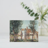 Alfred Sisley | De Loing te Moret Briefkaart (Staand voorkant)