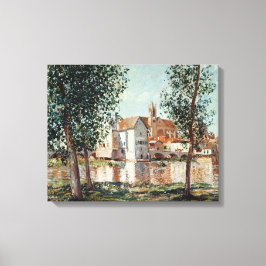 Alfred Sisley | De Loing te Moret Canvas Afdruk