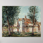 Alfred Sisley | De Loing te Moret Poster (Voorkant)