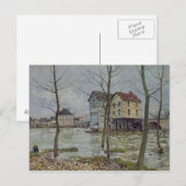 Alfred Sisley | De Mills at Moret-sur-Loing Briefkaart (Voorkant / Achterkant)