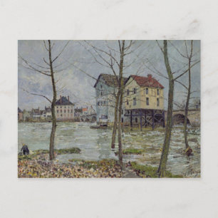 Alfred Sisley   De Mills at Moret-sur-Loing Briefkaart