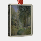 Alfred Sisley | De rest van de stroom Metalen Ornament (Rechts)