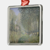 Alfred Sisley | De rest van de stroom Metalen Ornament (Links)