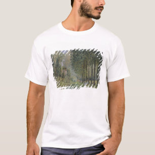 Alfred Sisley De rest van de stroom T-shirt