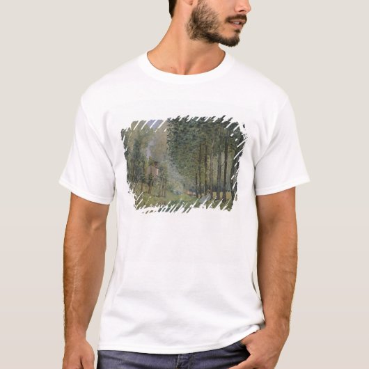 Alfred Sisley | De rest van de stroom T-shirt (Voorkant)
